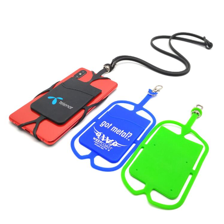 Phone Card Holder with Rope