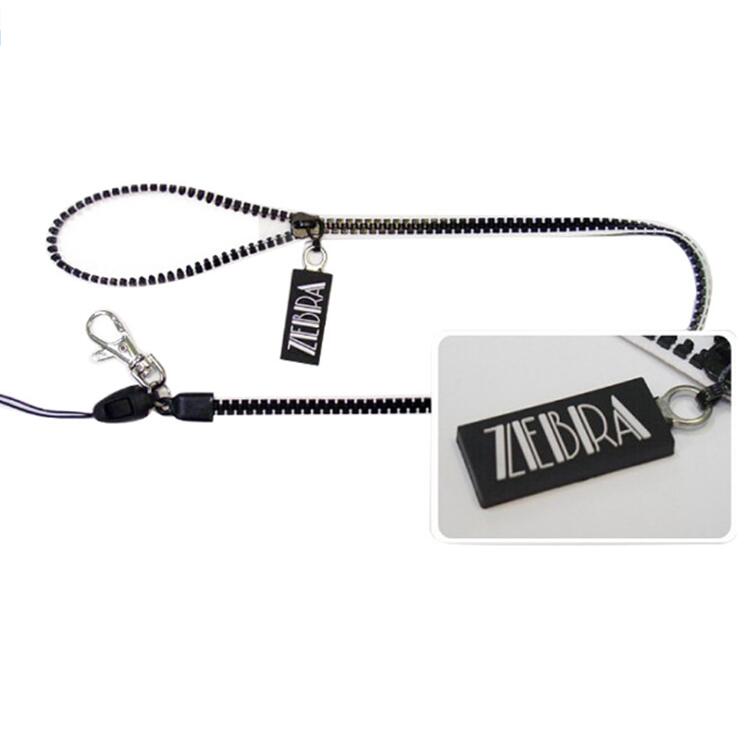 Zipper Lanyard Neck Strap Rope
